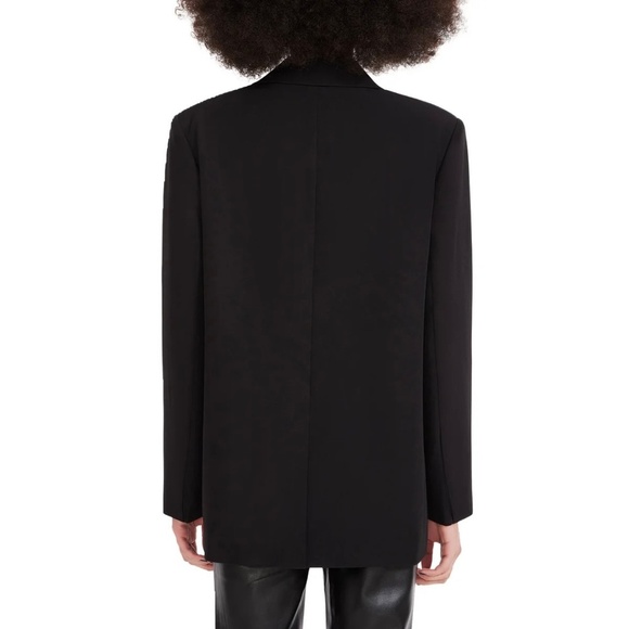 Steve Madden Ladies’ Oversized Blazer, Medium, Black, NWT - Picture 2 of 16